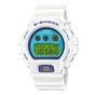 卡西欧手表 G-SHOCK  crazy colors彩色系列 25周年复刻版 防水防震运动表款DW-6900RCS