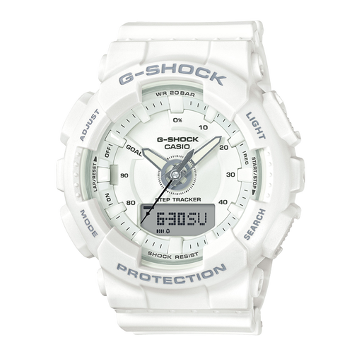 卡西欧手表 G-SHOCK  G-SHOCK 女性系列 计步器功能防水运动手表GMA-S130