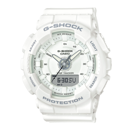 卡西欧手表 G-SHOCK G-SHOCK 女性系列 计步器功能防水运动手表GMA-S130