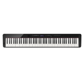 卡西欧电子乐器 电钢琴 纤薄时尚智能个性电钢琴 三角钢琴音效便携不插电电钢琴 多重演奏功能舞台表演级电钢琴（单机版）PX-S3000BK