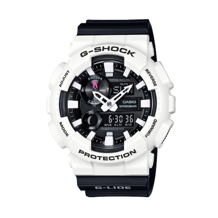 卡西欧手表 G-SHOCK G-LIDE系列清晰大表盘设计运动防水男表GAX-100