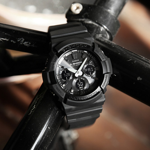 卡西欧手表 G-SHOCK  SOLAR WAVECEPTOR系列 电波太阳能防水运动男表GAW-100