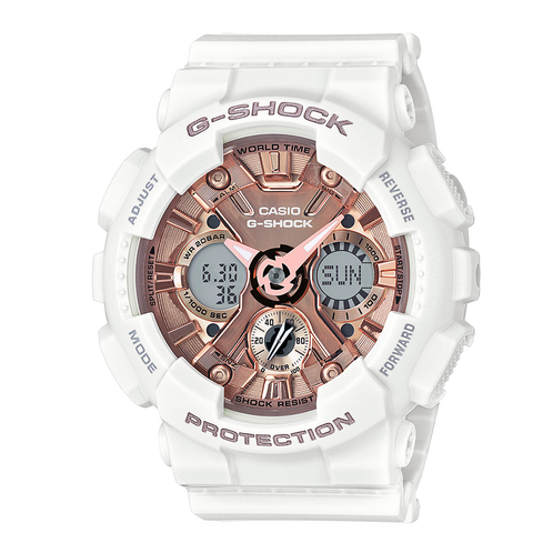 卡西欧手表 G-SHOCK  G-SHOCK 女性系列 小型化表盘运动防震防水手表GMA-S120MF