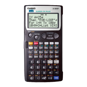 卡西欧计算器 函数工程 工程测量 编程计算器fx-5800P