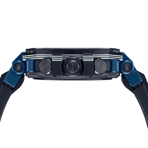 卡西欧手表 G-SHOCK  MTG系列 人造蓝宝石玻璃镜面  防水防震六局电波太阳能蓝牙运动男表MTG-B1000XB