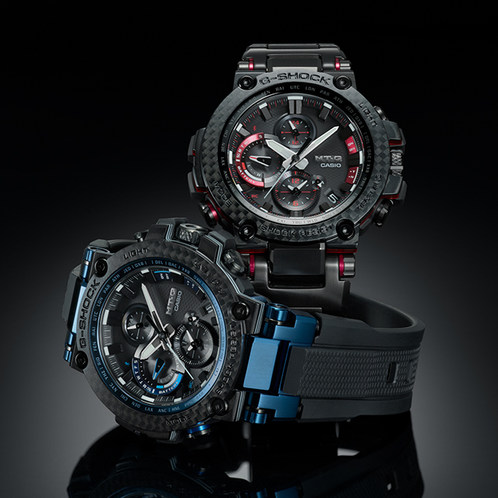 卡西欧手表 G-SHOCK  MTG系列 人造蓝宝石玻璃镜面  防水防震六局电波太阳能蓝牙运动男表MTG-B1000XB