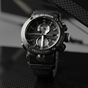 卡西欧手表 G-SHOCK  表壳与背盖的一体化构成设计  人造蓝宝石玻璃镜面  防水防震防锈六局电波太阳能蓝牙运动男表GWR-B1000