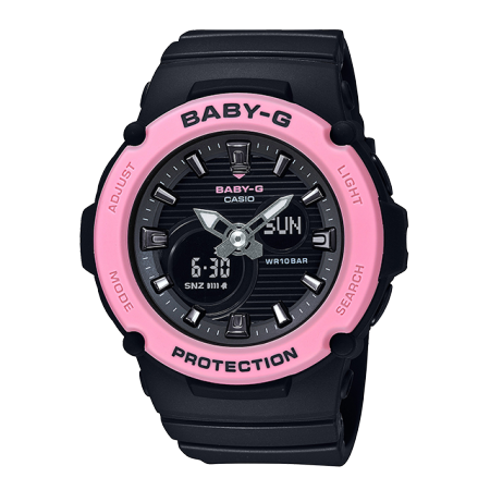 卡西欧手表 BABY-G 夏日海滩主题 防水防震运动女表BGA-270