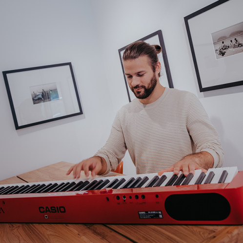 卡西欧电子乐器 电钢琴  纤薄时尚智能个性电钢琴 三角钢琴音效便携电钢琴（单机版）PX-S1000