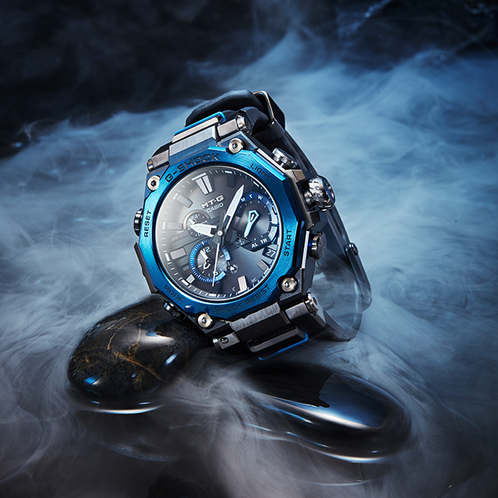 卡西欧手表 G-SHOCK  MTG系列 人造蓝宝石玻璃镜面 蓝牙连接防水防震六局电波太阳能蓝牙运动男表MTG-B2000