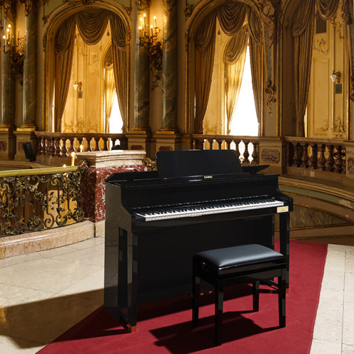 卡西欧电子乐器 电钢琴  数码混合钢琴CELVIANO Grand Hybrid系列 贝希斯坦联合制作GP-510