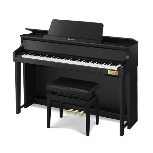 卡西欧电子乐器 电钢琴  数码混合钢琴CELVIANO Grand Hybrid系列 贝希斯坦联合制作GP-310BK