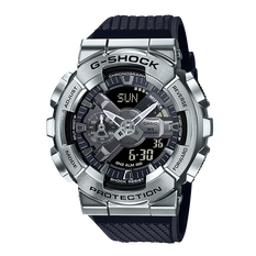 卡西欧手表 G-SHOCK 金属表壳 防水防震防磁运动男表GM-110-1APR