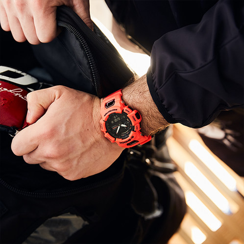 卡西欧手表 G-SHOCK  工业主题风格主题  防水防震蓝牙连接运动表款GBA-900
