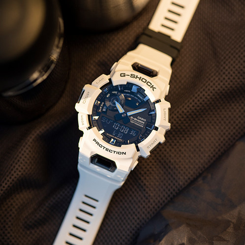 卡西欧手表 G-SHOCK  工业主题风格主题  防水防震蓝牙连接运动表款GBA-900