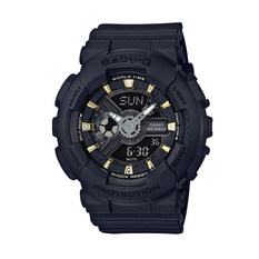 卡西欧手表 BABY-G BA-110系列时尚金色配色防震防水运动女表BA-110