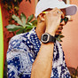 卡西欧手表 G-SHOCK  夏日冲浪 防水防震蓝牙连接 运动男表GBX-100NS