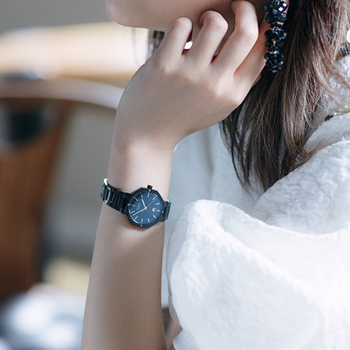 卡西欧手表 SHEEN  全新独特的八边形表圈 人造蓝宝石玻璃镜面防水简约优雅女表SHE-4543