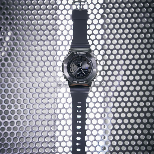 卡西欧手表 G-SHOCK  【明星同款】八边形表框设计   防水防震运动表款GM-S2100