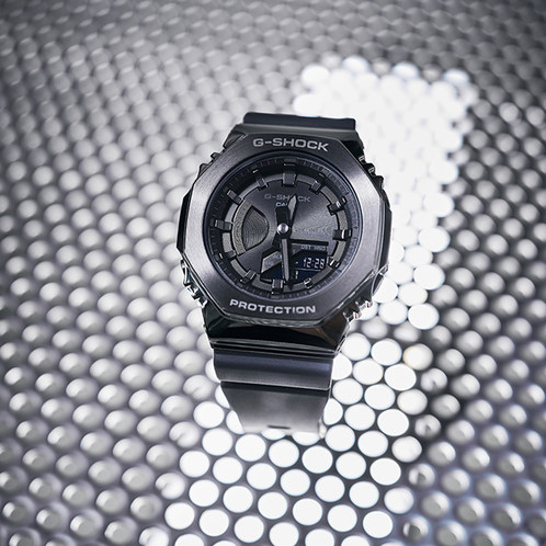 卡西欧手表 G-SHOCK  【明星同款】八边形表框设计   防水防震运动表款GM-S2100