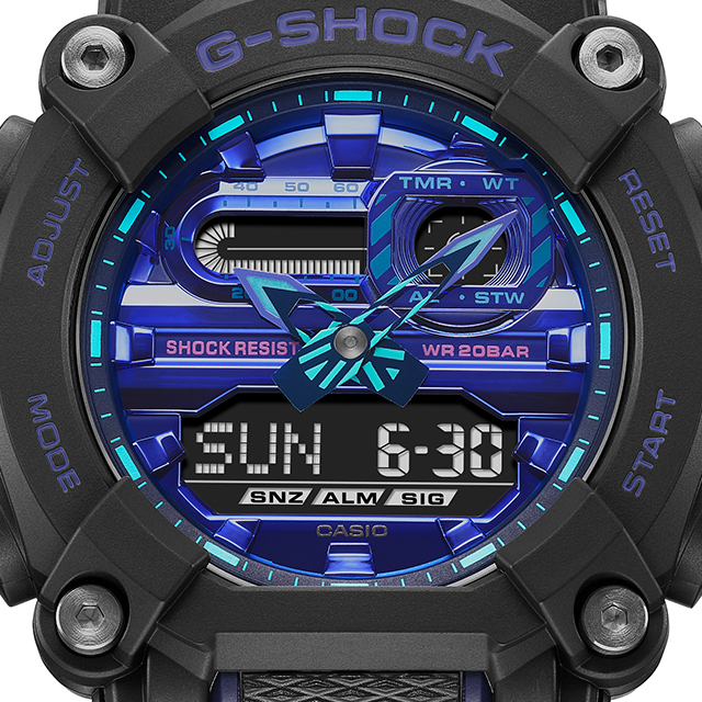GA-900VB-1APR卡西欧手表-手表G-SHOCK-卡西欧官方商城
