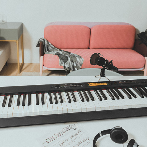 卡西欧电子乐器 电钢琴  88键渐进式击弦键盘 多功能便携电钢琴（单机）EP-S330