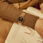 卡西欧手表 小金表  复古方形经典电子手表LA680WGA-1B