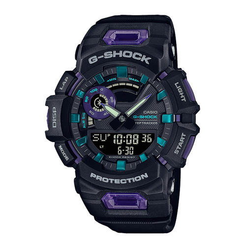 卡西欧手表 G-SHOCK  工业主题风格主题  防水防震蓝牙连接运动表款GBA-900