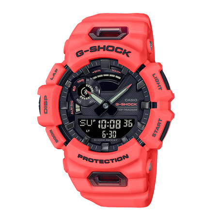 卡西欧手表 G-SHOCK 工业主题风格主题  防水防震蓝牙连接运动表款GBA-900