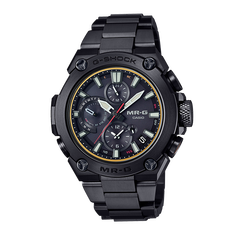 卡西欧手表 G-SHOCK MR-G系列 强韧外观 颠覆之作 人造蓝宝石玻璃镜面 防水防震六局电波太阳能动力男表MRG-B1000B-1ADR