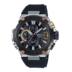 卡西欧手表 G-SHOCK MR-G系列 强韧外观 颠覆之作 人造蓝宝石玻璃镜面 防水防震防磁太阳能动力六局电波蓝牙功能男表MRG-G2000R-1ADR