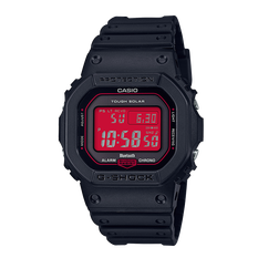 卡西欧手表 G-SHOCK CITY BATTLE系列 红黑经典配色  防水防震运动男表GW-B5600AR-1PR