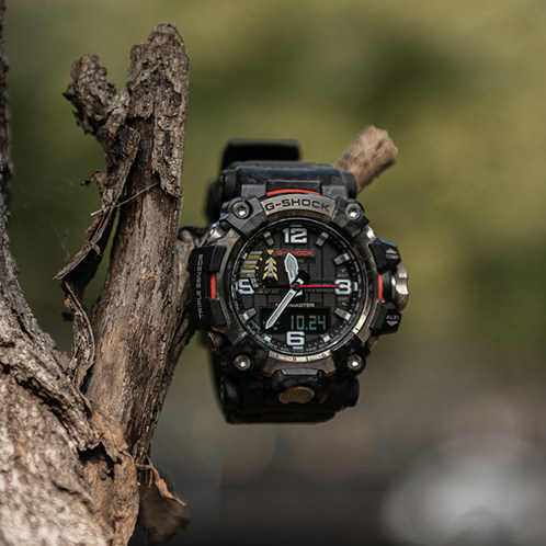 卡西欧手表 G-SHOCK  户外探险防泥防震多功能运动手表 大泥王GWG-2000
