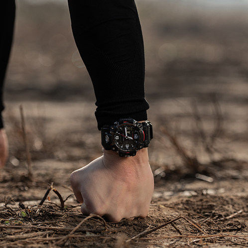 卡西欧手表 G-SHOCK  户外探险防泥防震多功能运动手表 大泥王GWG-2000
