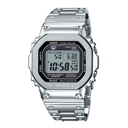 卡西欧手表 G-SHOCK 【明星同款】35周年纪念款 耐冲击构造全金属 防震防水六局电波太阳能动力运动男表GMW-B5000D-1PRN