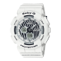 卡西欧手表 BABY-G  环保主题斑马纹  特殊背刻   防水防震运动表款BA-120WLP-7APR