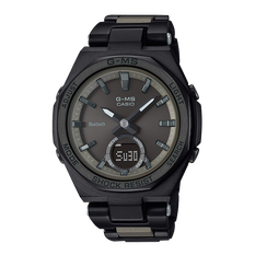 卡西欧手表 BABY-G G-MS系列  八角形表盘设计  防震防水蓝牙连接太阳能动力运动女表MSG-B100CB-3APR