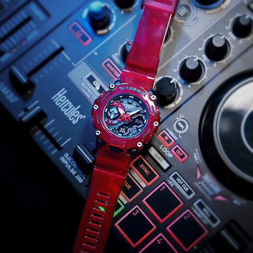 卡西欧手表 G-SHOCK  全新半透明系列  防水防震运动表款GA-2200SKL