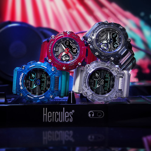 卡西欧手表 G-SHOCK  全新半透明系列  防水防震运动表款GA-2200SKL