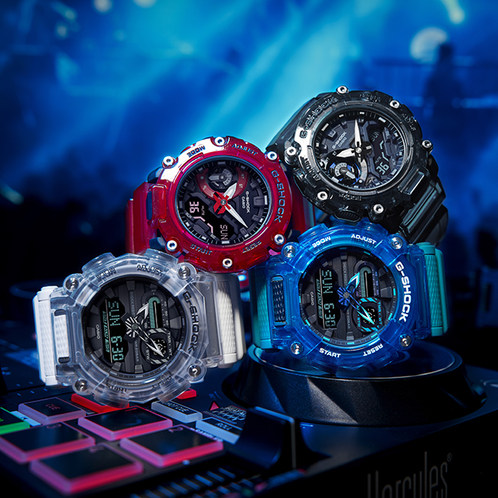 卡西欧手表 G-SHOCK  全新半透明系列  防水防震运动表款GA-2200SKL