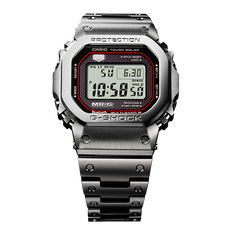 卡西欧手表 G-SHOCK MR-G系列 “极"系列 日本山形工厂高端生产线 工匠技艺 防水防震六局电波太阳能动力男表MRG-B5000D-1DR