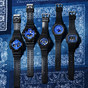 卡西欧手表 G-SHOCK  “蓝色腰果花”硬碰硬主题系列  防震防水表款AWG-M100SBP-1APR