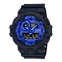 卡西欧手表 G-SHOCK  “蓝色腰果花”硬碰硬主题系列  防震防水表款GA-700BP-1APR