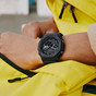 卡西欧手表 G-SHOCK  【明星同款】极简八边形表盘设计  双显轻薄表款 防水防震太阳能动力蓝牙连接运动男表GA-B2100