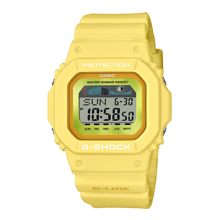 卡西欧手表 G-SHOCK 夏日配色 防水防震运动表款GLX-5600RT