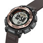 卡西欧手表 PRO TREK  专业登山防水六局电波太阳能动力运动男表PRW-3400