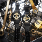 卡西欧手表 G-SHOCK  【明星同款】“黄金时代”黑金系列 防水防震运动表款GMA-S110GB/GMA-S120GB