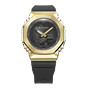 卡西欧手表 G-SHOCK  女性系列 “黄金时代”新黑金系列 限量飞盘赠品 金属表盘 防水防震运动表款GM-S5600GB/GM-S2100GB