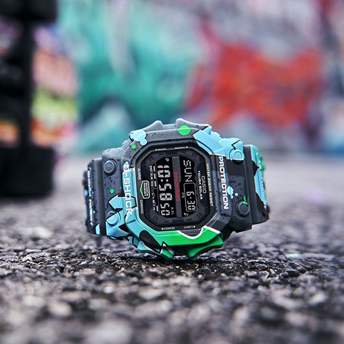 卡西欧手表 G-SHOCK  STREET SPIRIT系列 街头涂鸦设计主题 防水防震运动表款DW-5000SS/GA-110SS/GX-56SS/GM-5600SS/GM-2100SS