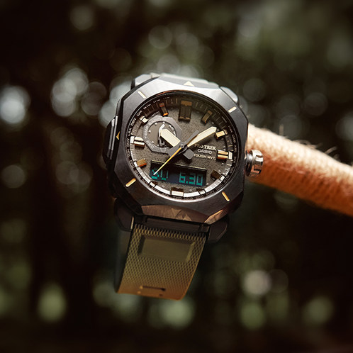 卡西欧手表 PRO TREK  FieldSurvivor系列  防水太阳能动力六局电波运动表款PRW-6900